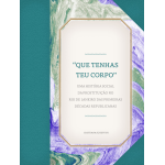 capa - que tenhas teu corpo